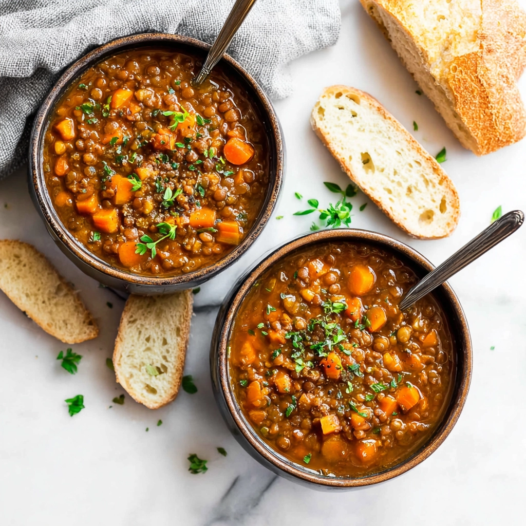 Crockpot Lentil Soup – Hearty, Comforting, and Perfect for Busy Days 3 Crockpot Lentil Soup