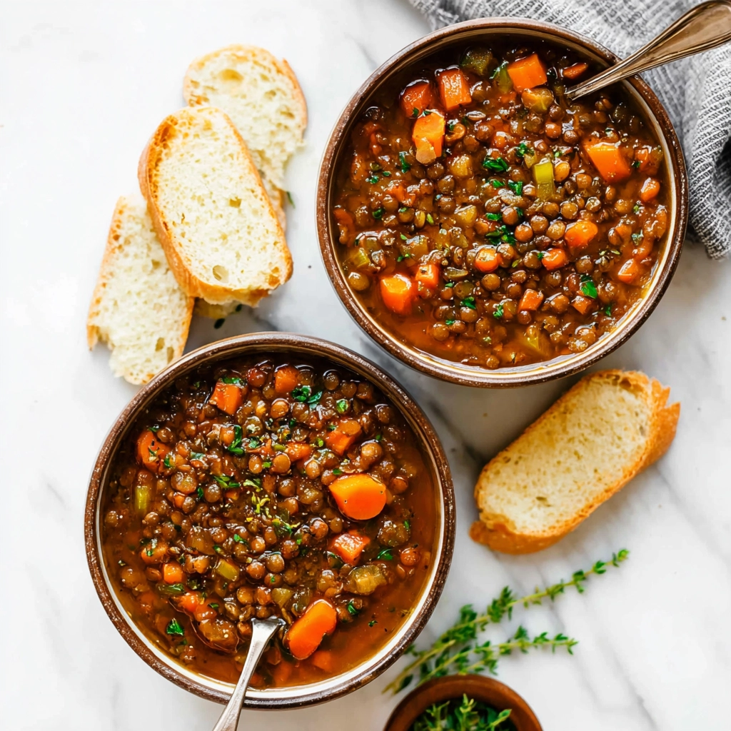 Crockpot Lentil Soup – Hearty, Comforting, and Perfect for Busy Days 4 Crockpot Lentil Soup