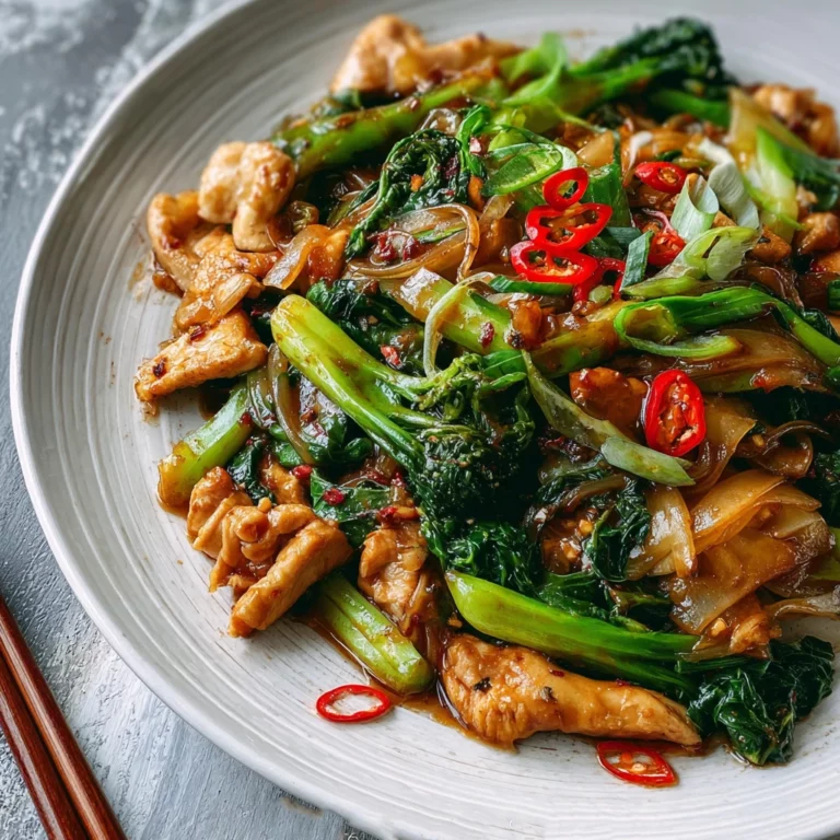 Drunken Noodles (Pad Kee Mao)
