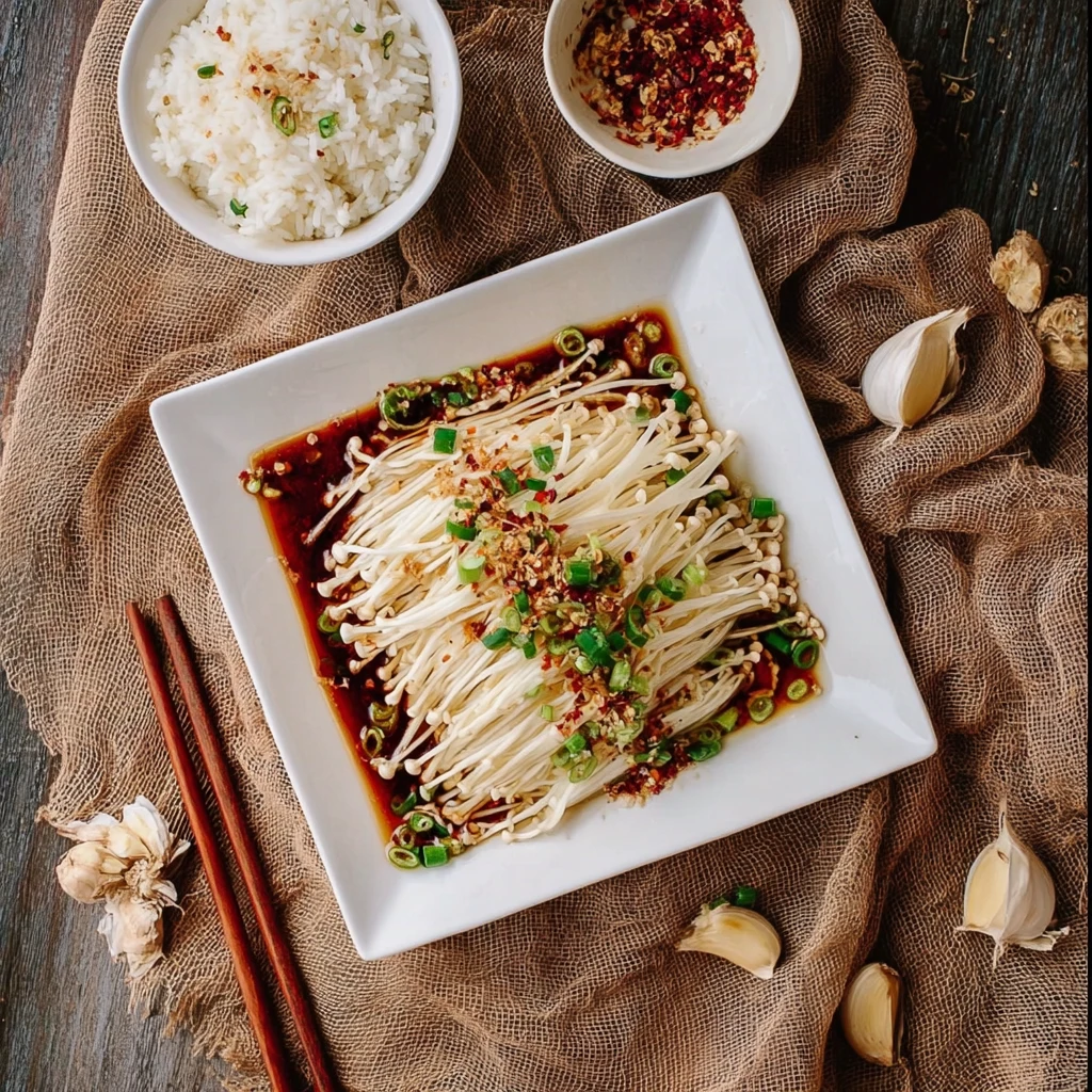 Enoki Mushrooms