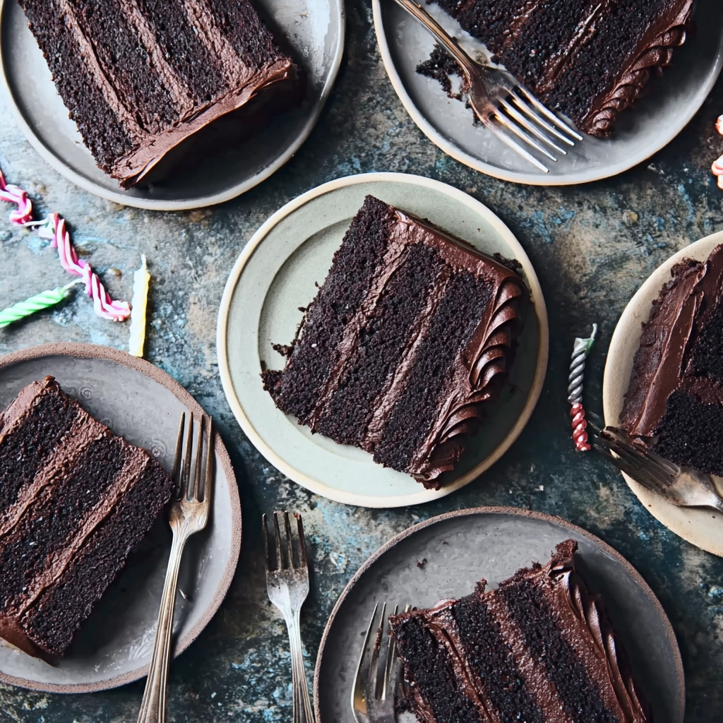 Fudge Birthday Cake That Steals the Show 3 Fudge Birthday Cake
