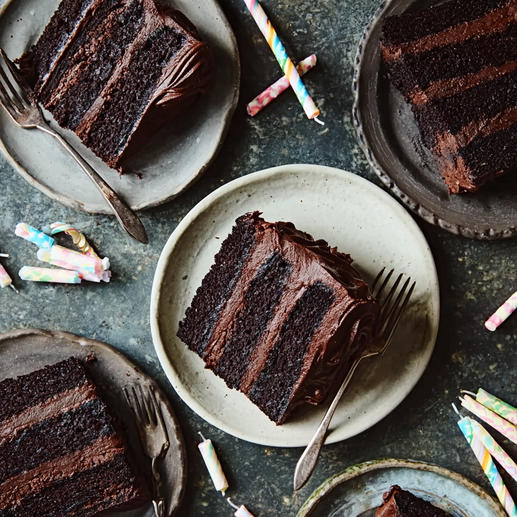 Fudge Birthday Cake That Steals the Show 4 Fudge Birthday Cake
