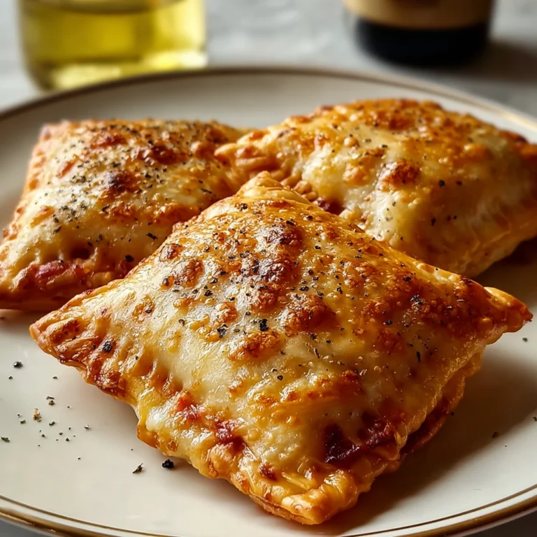 Homemade Pizza Pockets