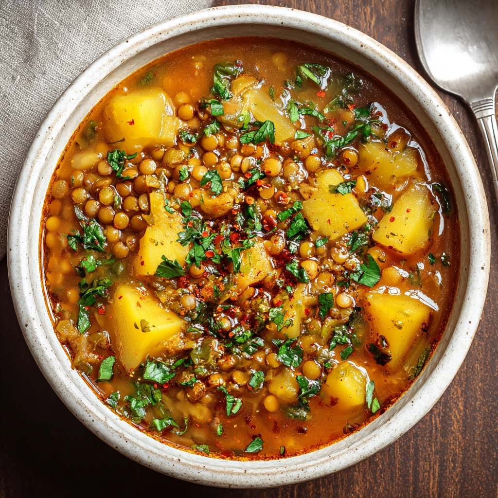 Lentil Potato Soup