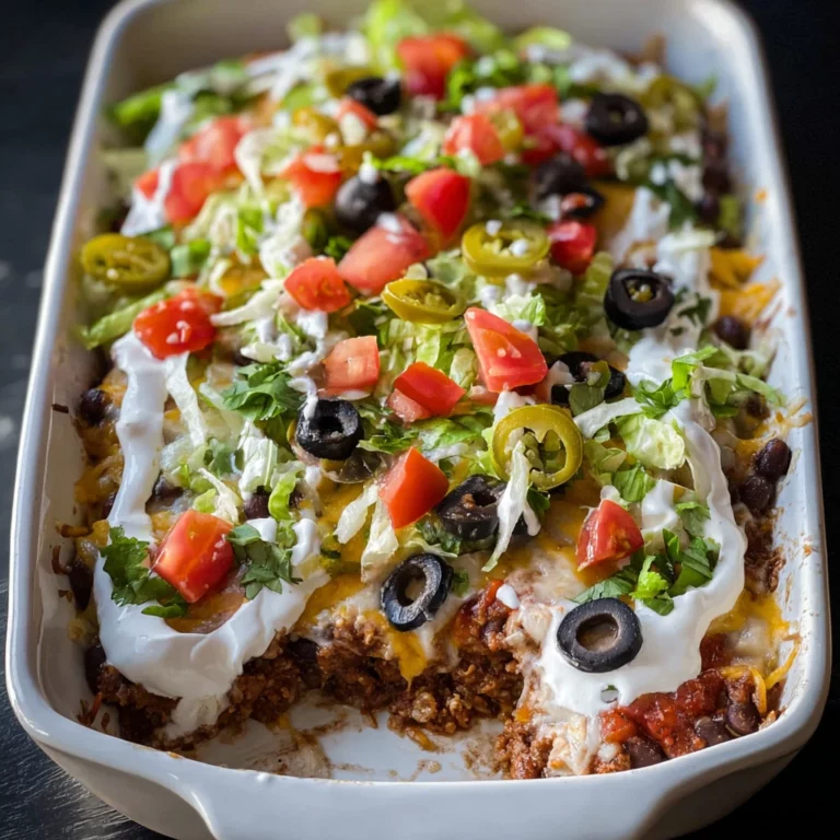 Low Carb Taco Casserole