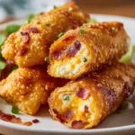 Mini Jalapeno Popper Egg Rolls