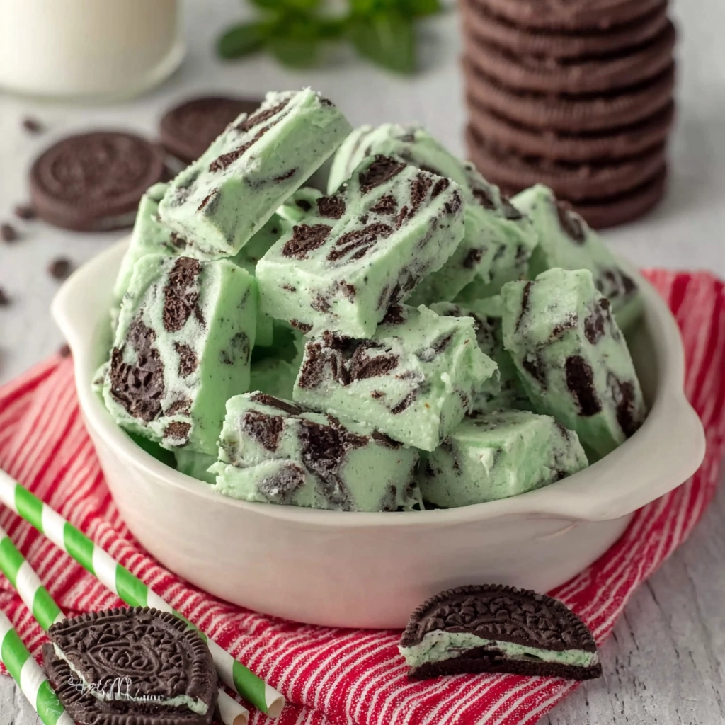 Mint Oreo Bark