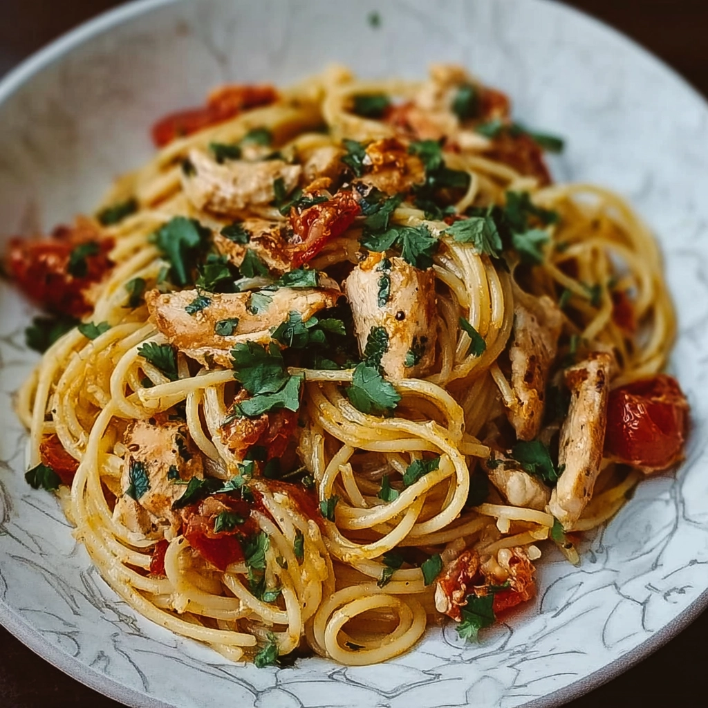 Monterey Chicken Spaghetti