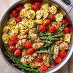 Pesto Chicken Tortellini