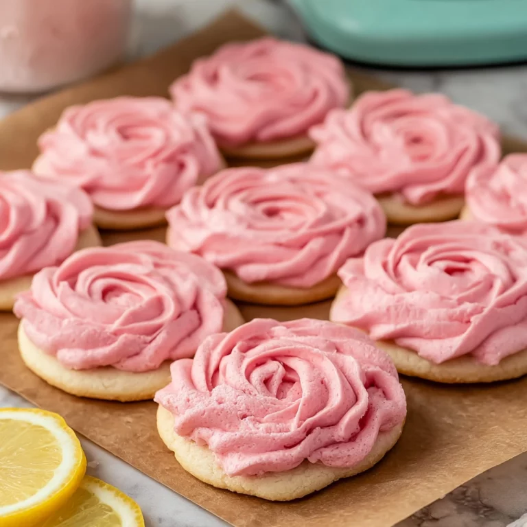 Pink Lemonade Cookies