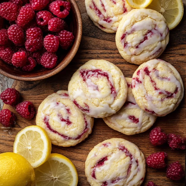 Raspberry Lemon Cookies