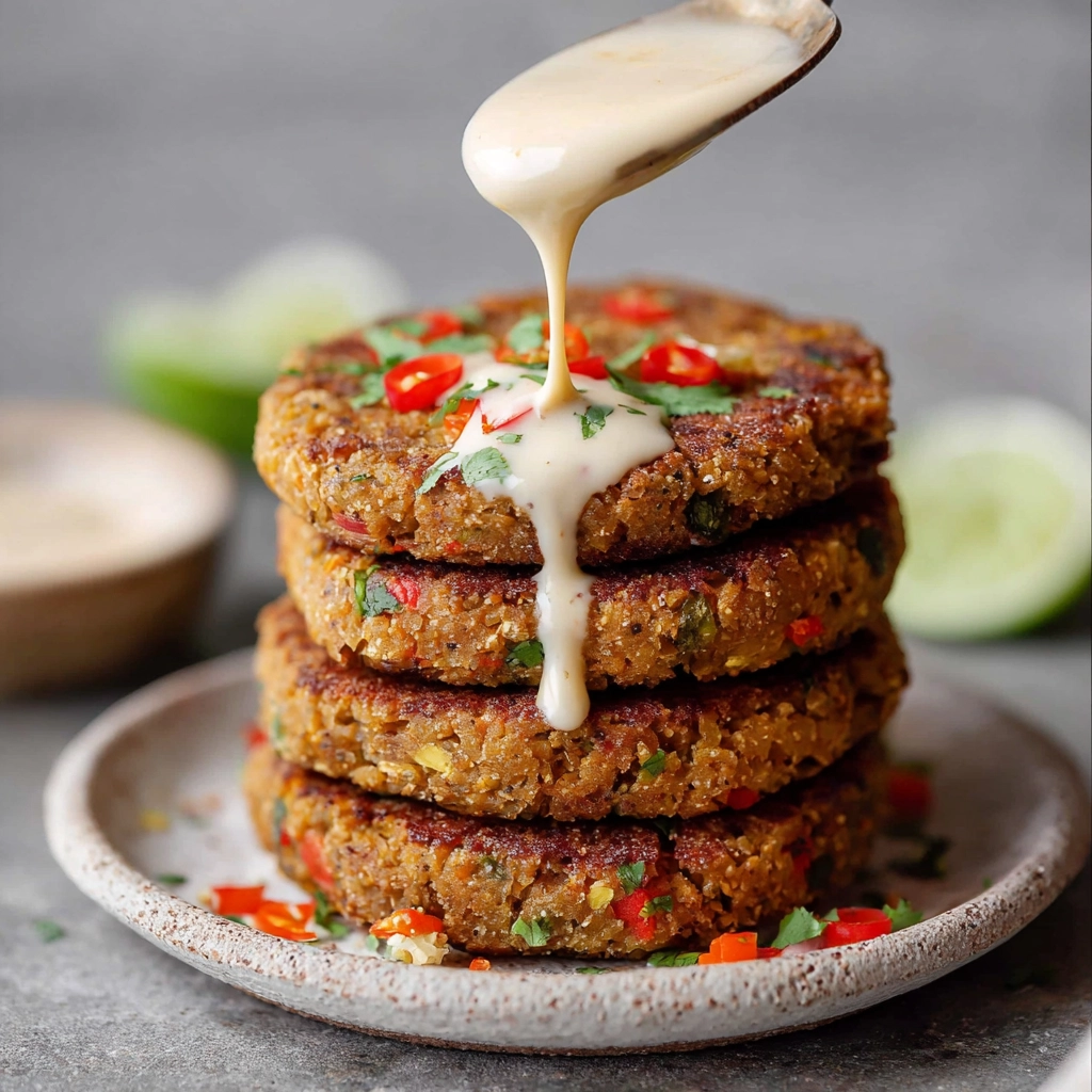 Red Lentil Patties – Simple, Crispy, and Plant-Based 3 Red Lentil Patties