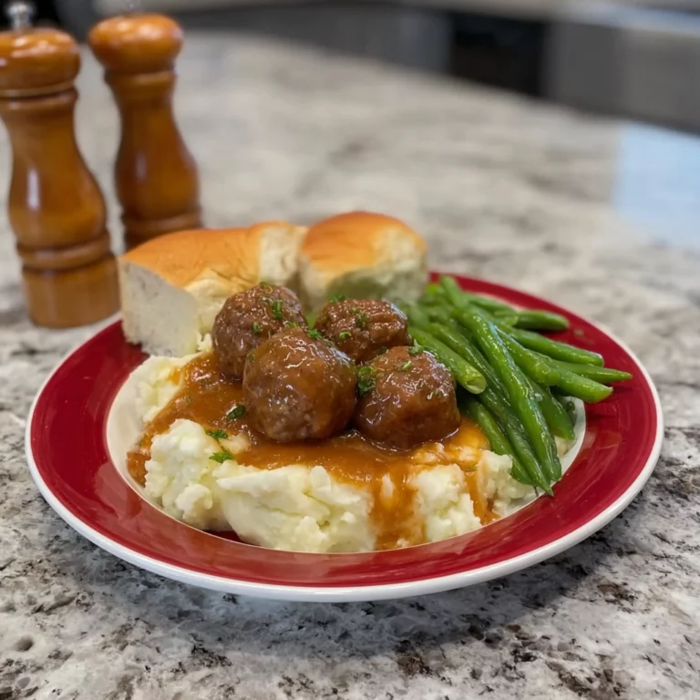 Smothered Meatballs