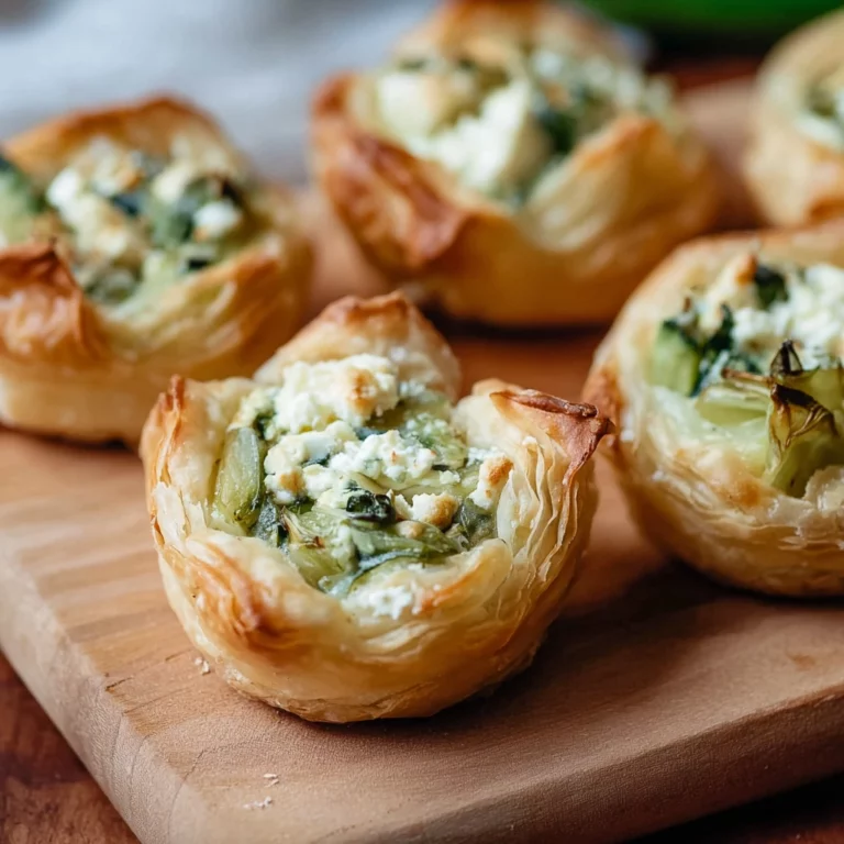 Spinach Cheese Puffs