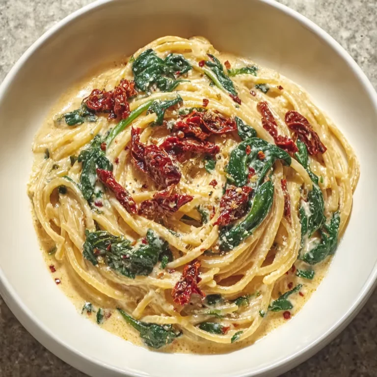 Spinach Tomato Spaghetti