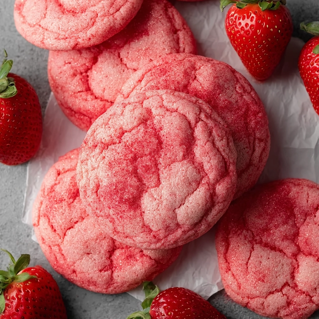 Strawberry Sugar Cookies – Soft & Chewy Vegan Cookies Everyone Loves 3 Strawberry Sugar Cookies