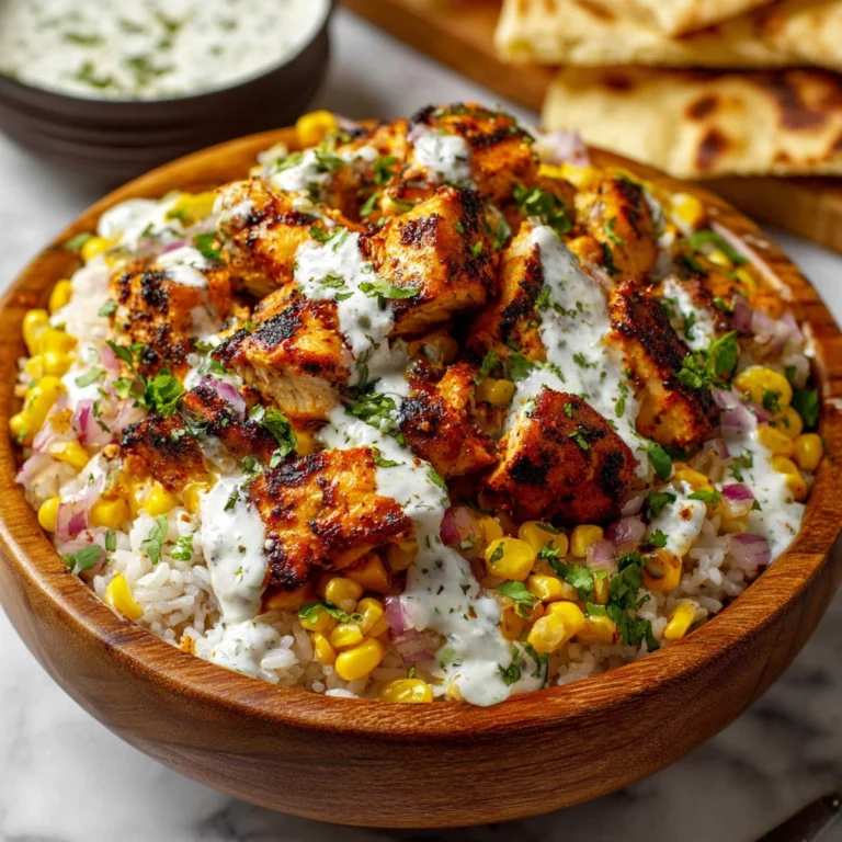 Street Corn Chicken Bowl