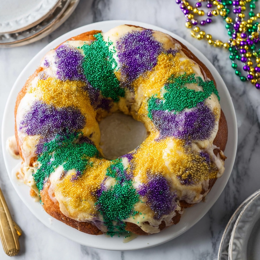 Traditional King Cake Recipe for Mardi Gras Celebrations 3 Traditional King Cake