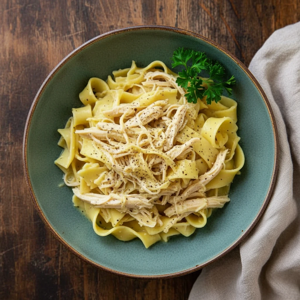Amish Chicken and Noodles