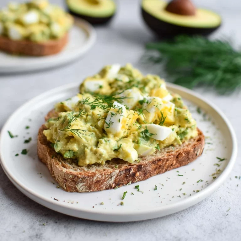 Avocado Egg Salad Recipe