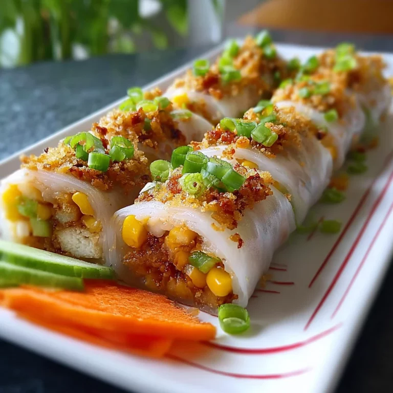 Big Mac Rice Paper Rolls