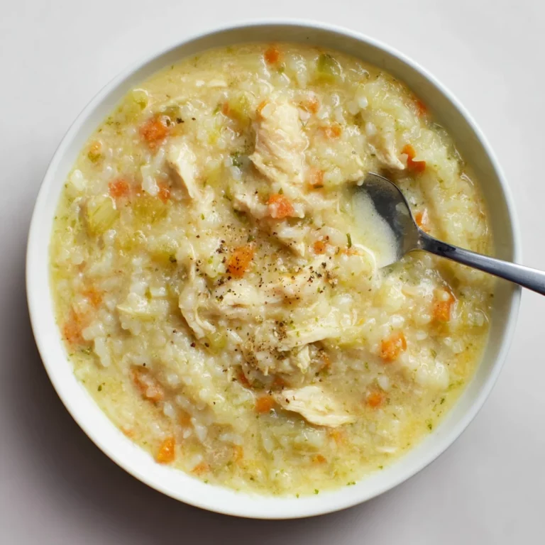 Cauliflower Chicken Soup