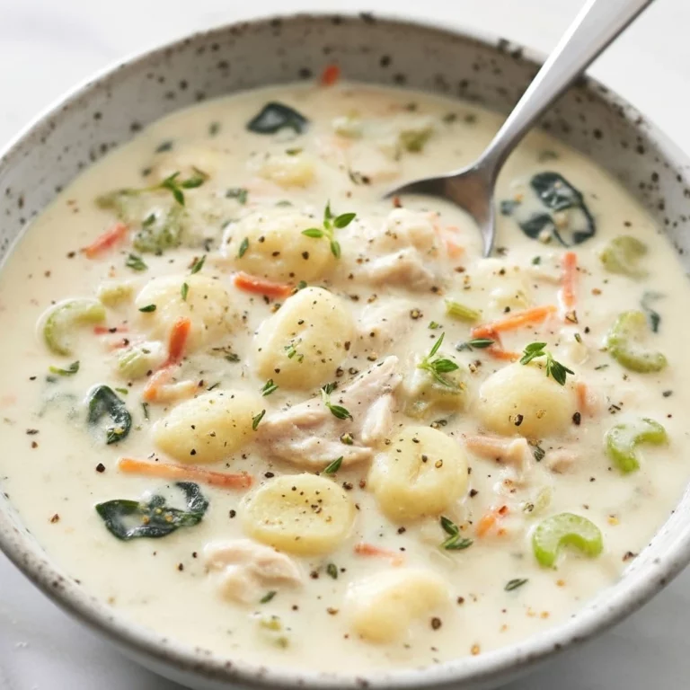 Chicken Gnocchi Soup Copycat