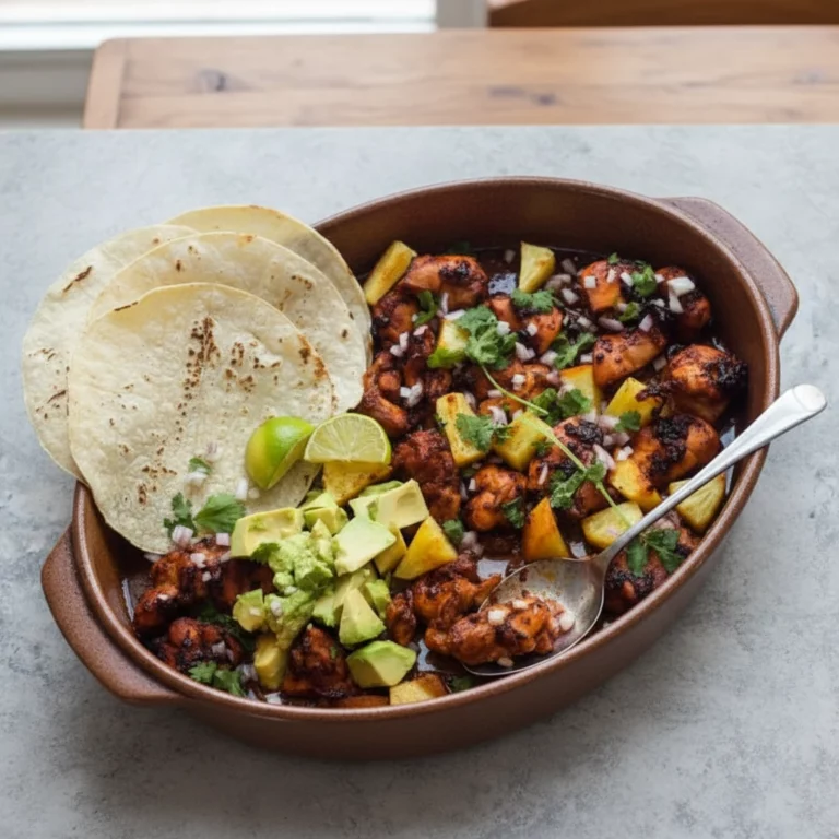 Chicken Pineapple Tacos