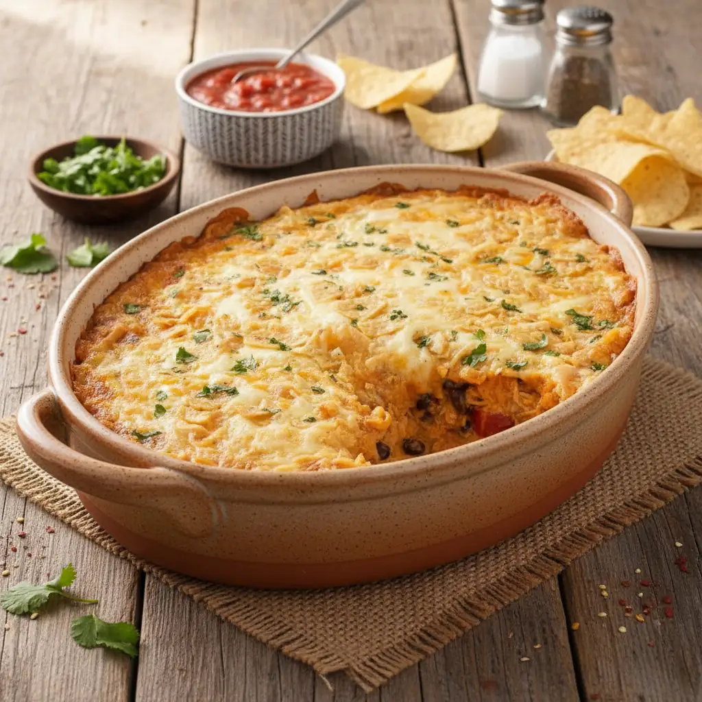 Chicken Taco Casserole