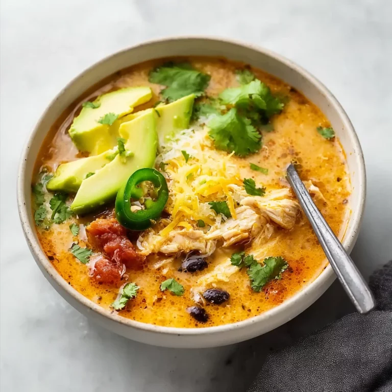 Creamy Chicken Tortilla Soup