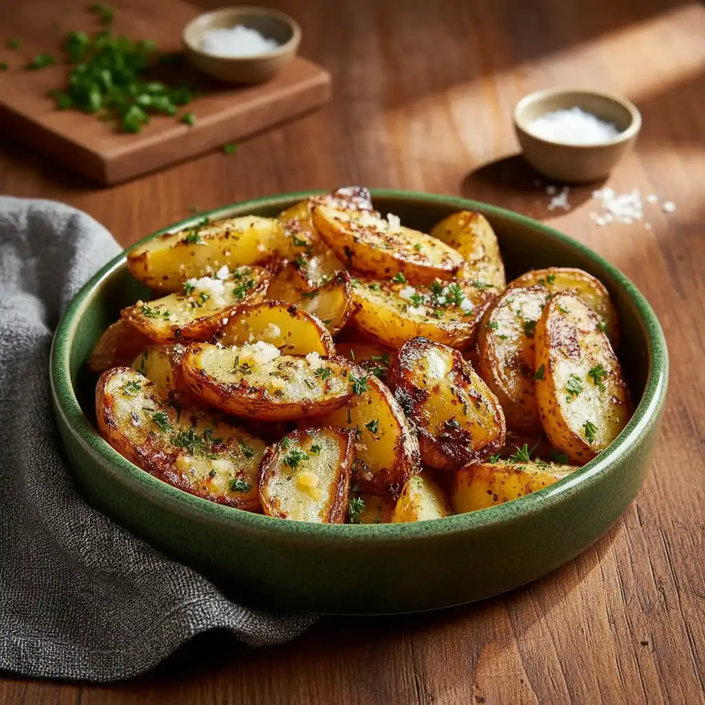 Crispy Greek Potatoes – Authentic Lemon Perfection with Golden Edges 4 Crispy Greek Potatoes