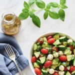 Cucumber Caprese Salad