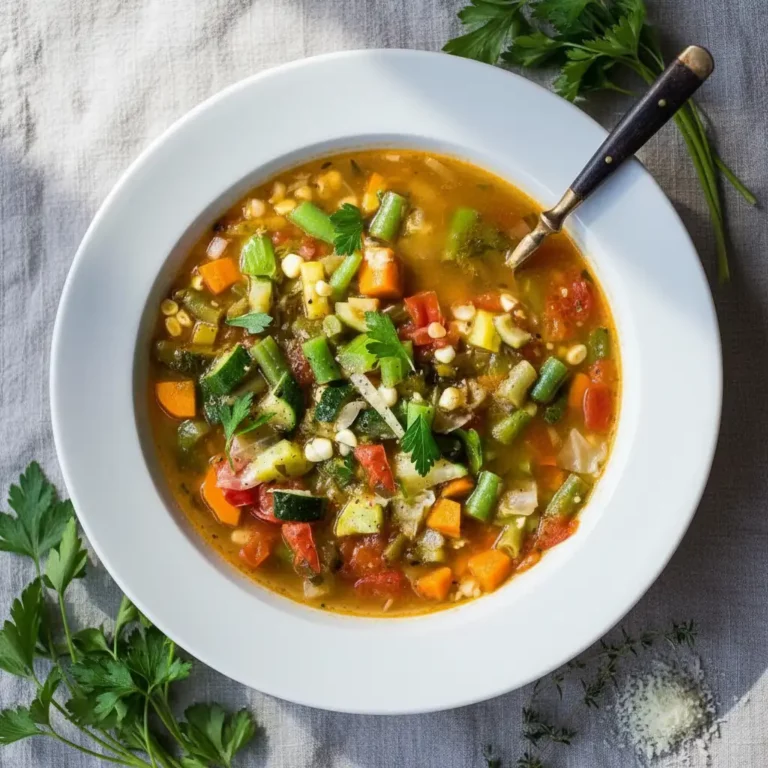 Farmers Market Vegetable Soup