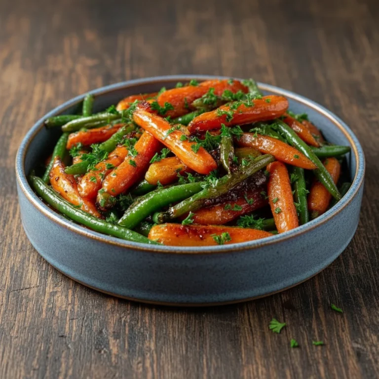 Glazed Carrots & Beans