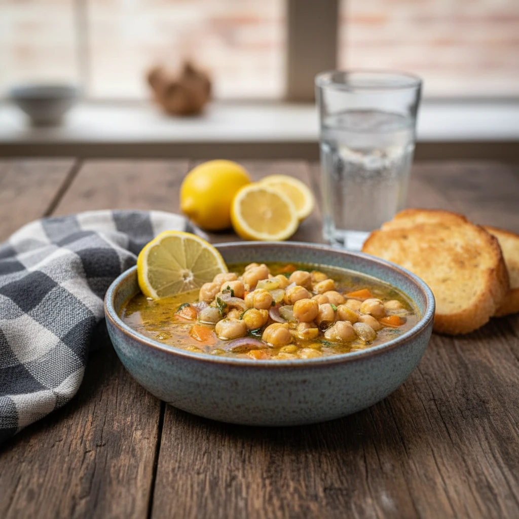 Greek Chickpea Soup