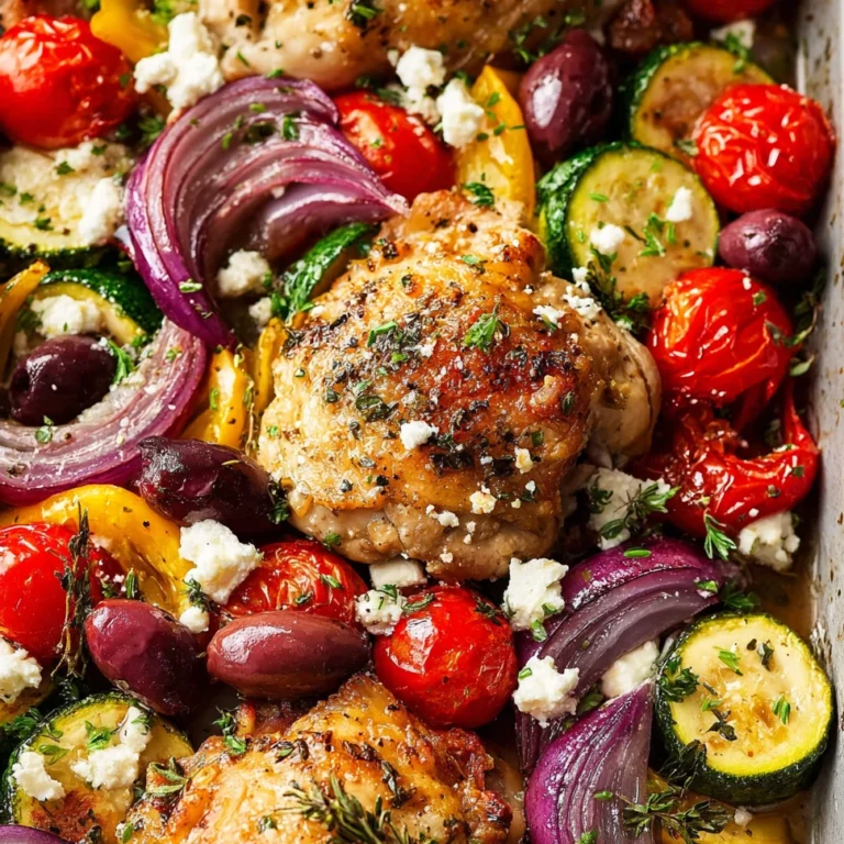 Greek Sheet Pan Chicken
