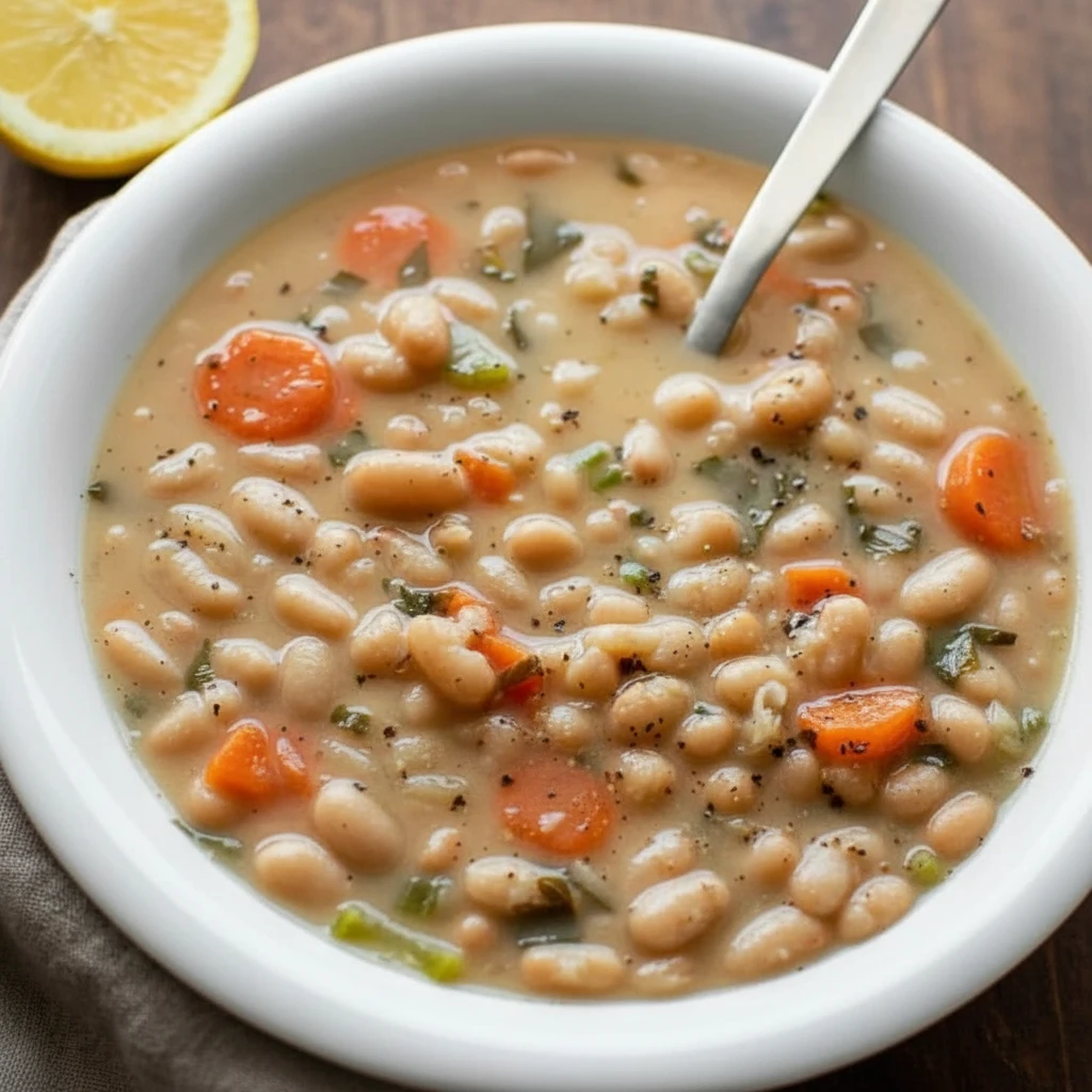 Greek White Bean Soup