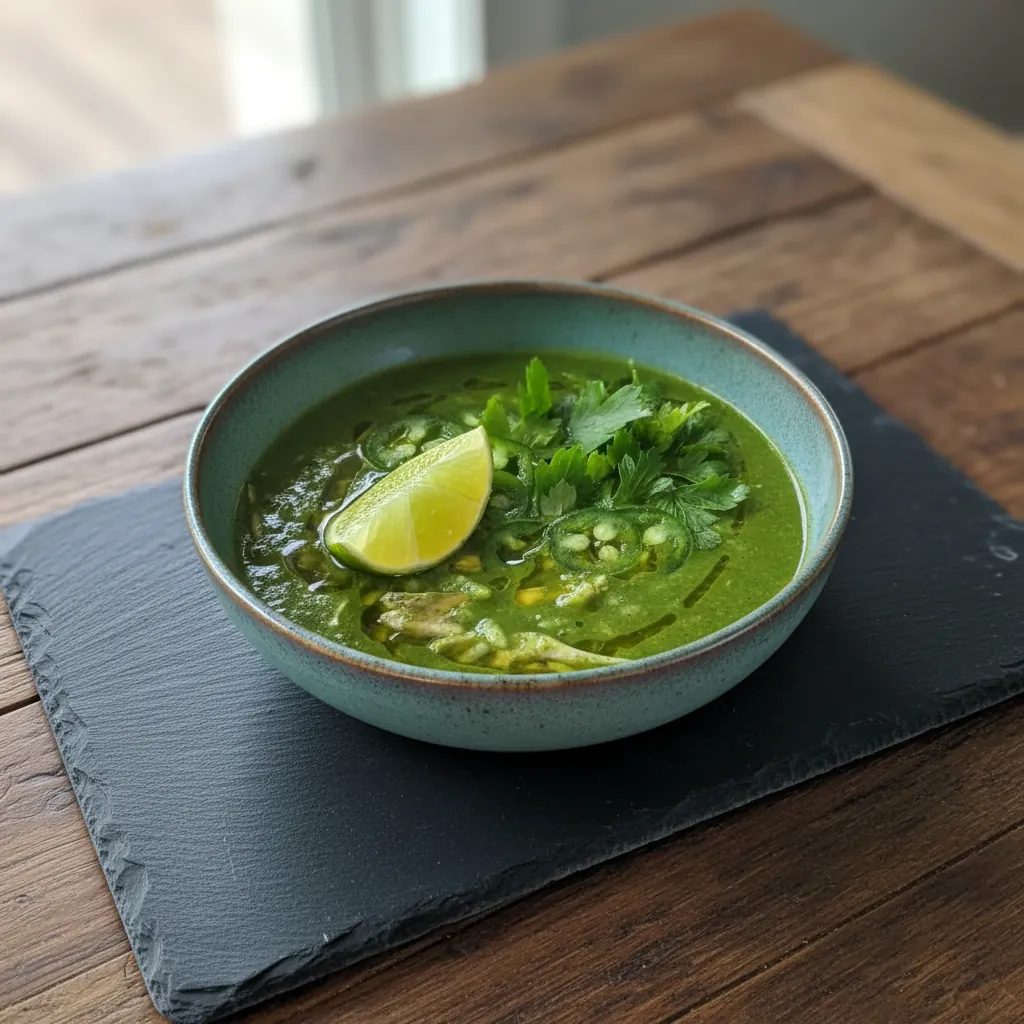 Green Garlic & Ginger Chicken and Rice Soup