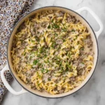 Ground Beef Stroganoff