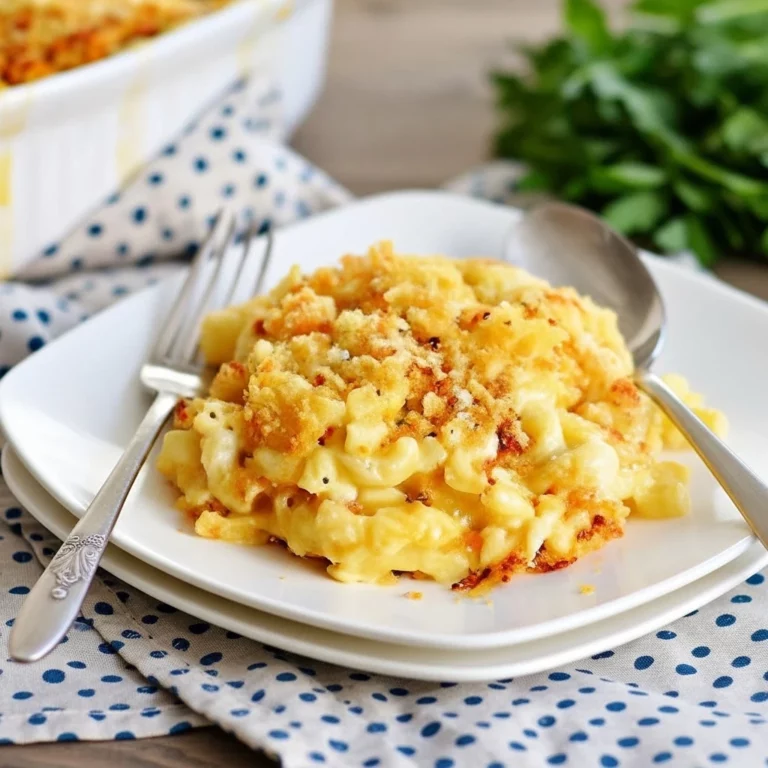 Homemade Baked Mac and Cheese