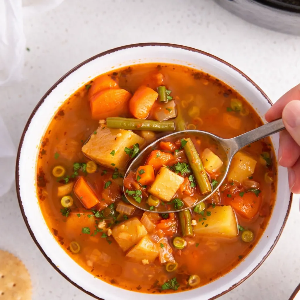 Homemade Vegetable Soup – Hearty, Healthy & Comforting 4 Homemade Vegetable Soup