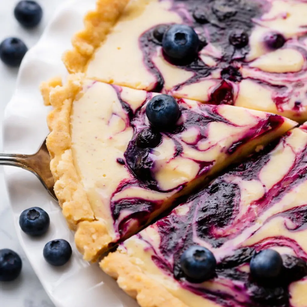 Lemon Blueberry Tart