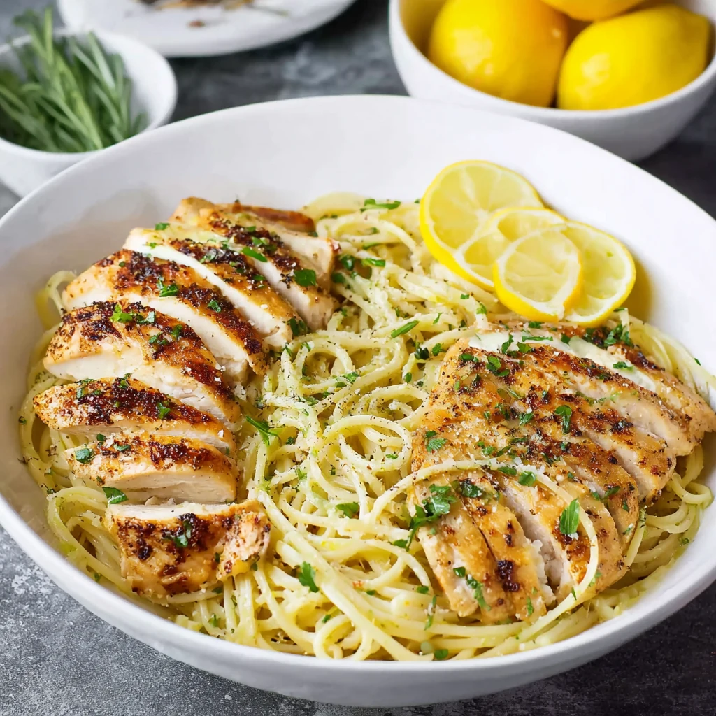 Lemon Chicken Pasta