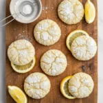Lemon Crinkle Cookies