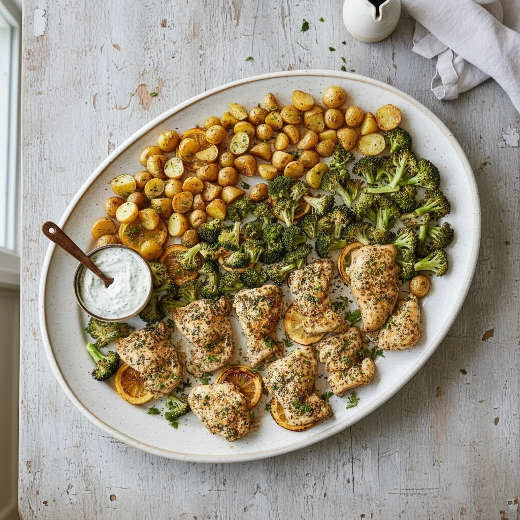 Lemon Garlic Chicken – Ultimate Easy Sheet Pan Dinner 4 Lemon Garlic Chicken