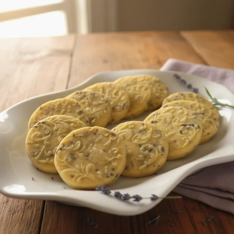 Lemon & Lavender Shortbread