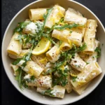 Lemon Ricotta Arugula Pasta