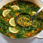 Lemon Turmeric Lentil Soup