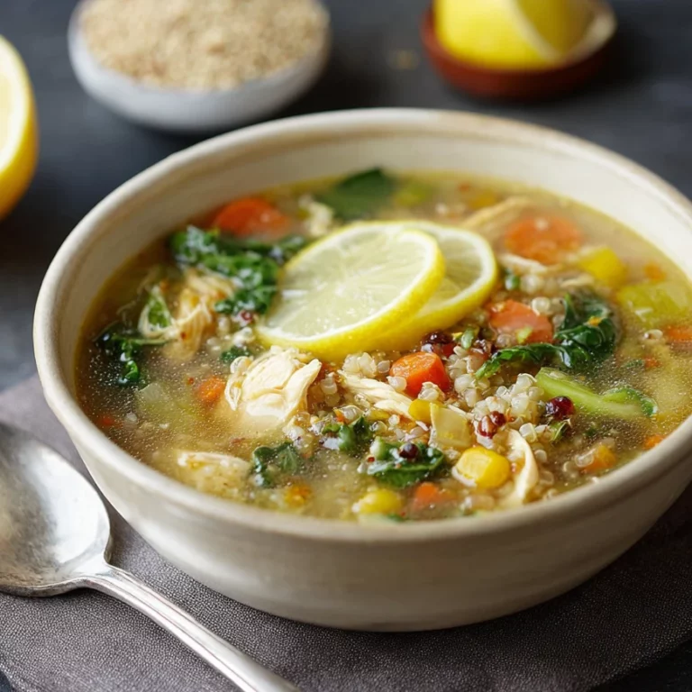 Lemony Chicken Soup