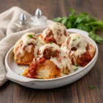 Meatball Bombs – Cheesy Garlic Bread Party Favorite 5 Meatball Bombs